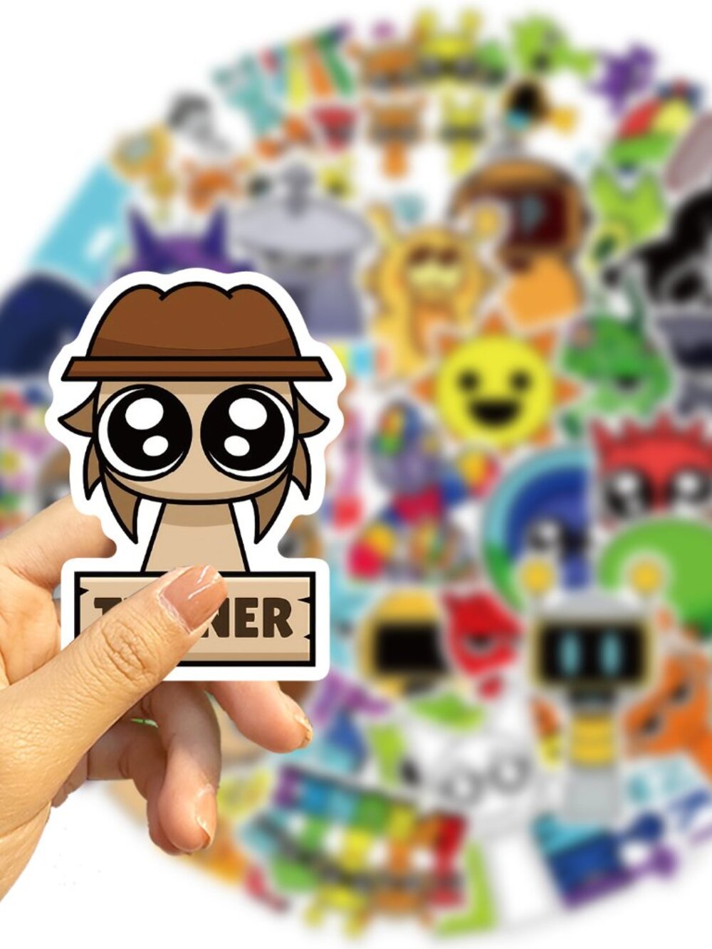 50PCS Sprunki Graffiti Stickers Waterproof Vinyl Stickers - Picture 4 of 6